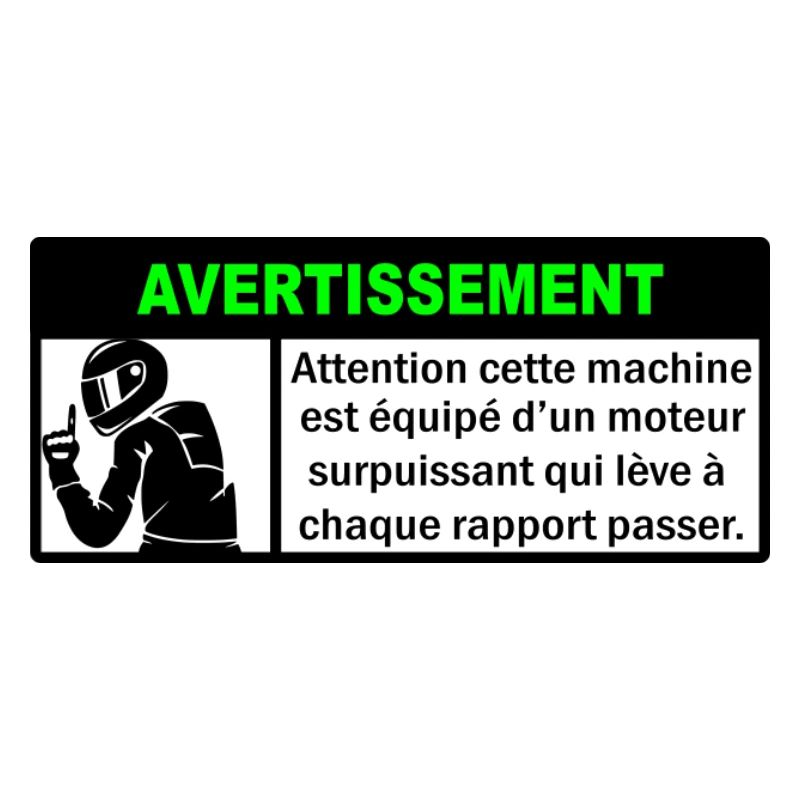 Avertissement Biker 