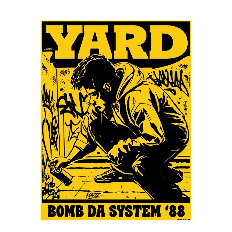 yard_graffitiYard Bomb Da System 88 Graffiti Poste