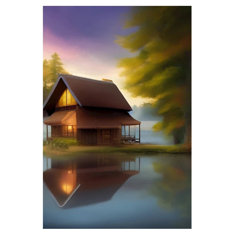 Charming lakeside cabin