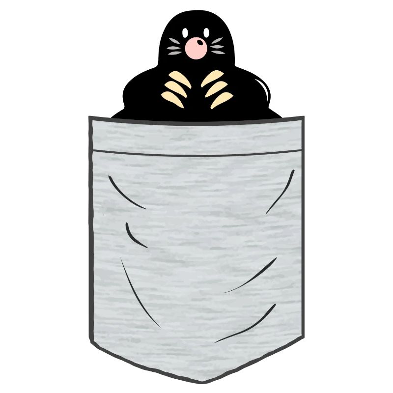 Maulwurf Brusttasche