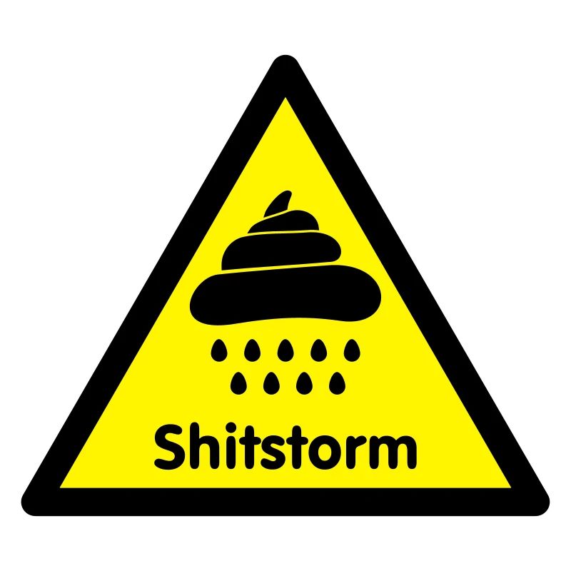 Caution shit / flame was [2 color]