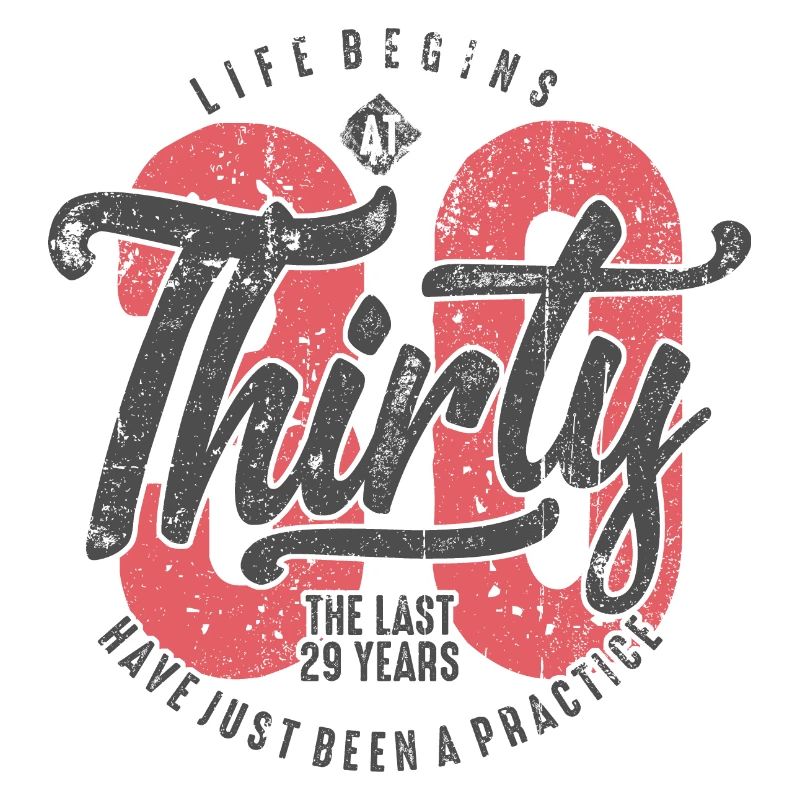 Das Leben beginnt bei Thirty Tee