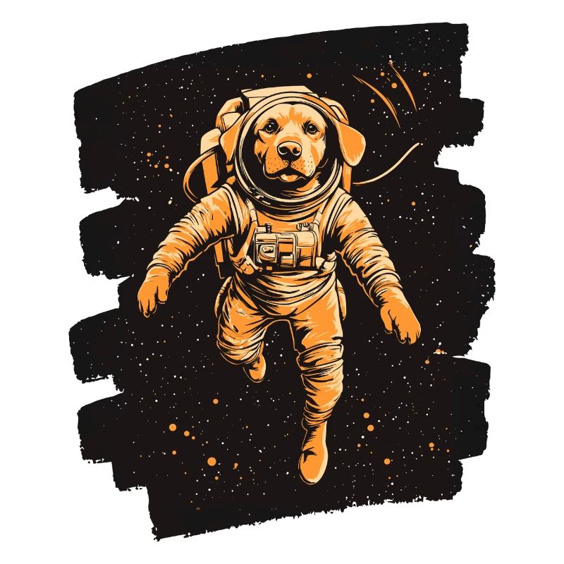 Labrador Astronaut
