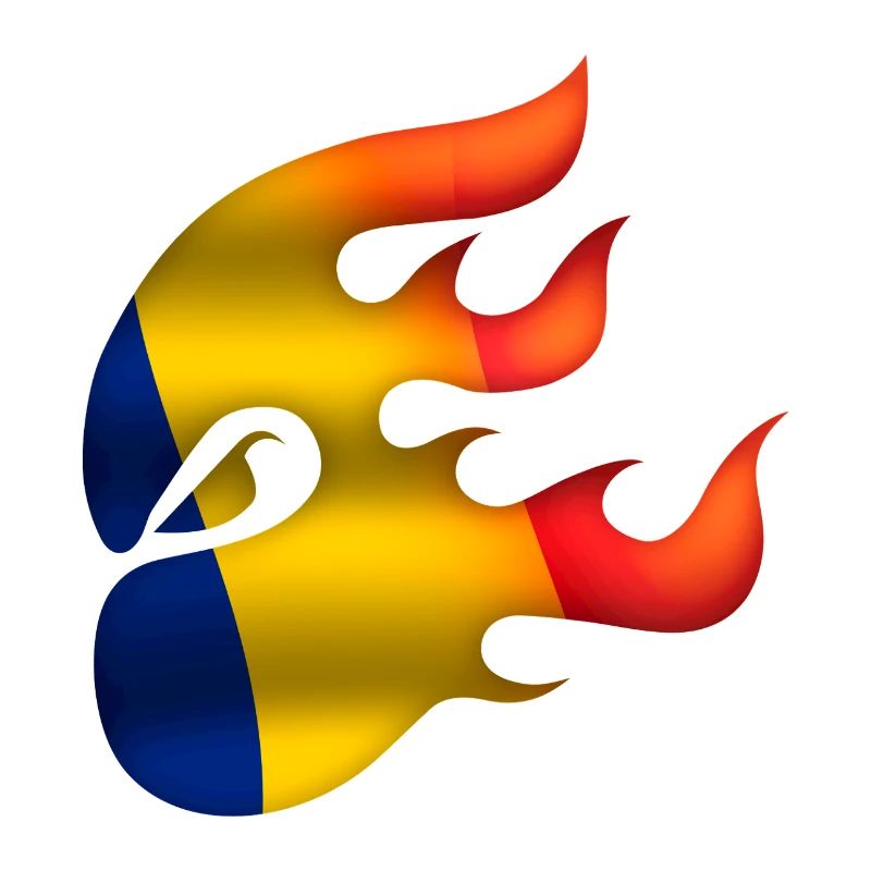 Drapeau de la Roumanie - Roumanie - Ninja