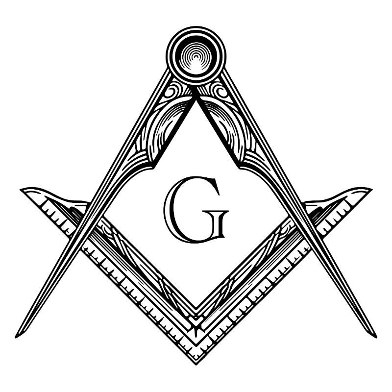 Masonic Symbol Angle & Compass Freemasonry
