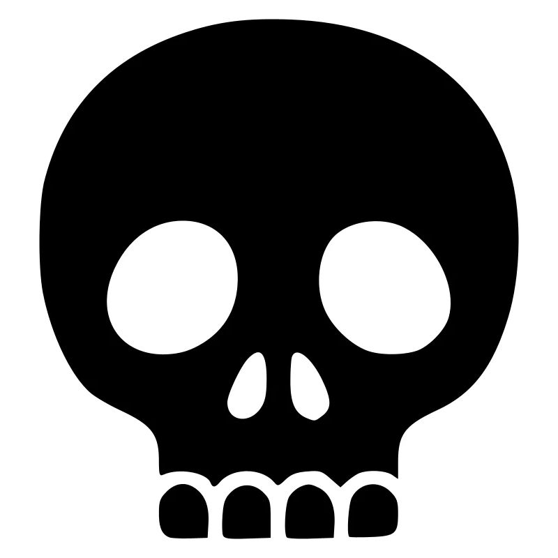 Skull Vector | Minimalist Skull Icon