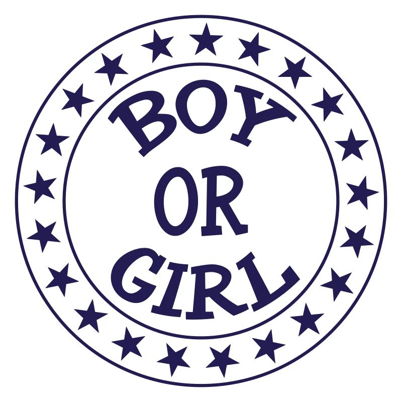 Junge oder Mädchen? Schwangerschaftsgeburt Schwanger