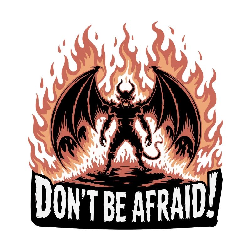 Demon in Flames Dont Be Afraid
