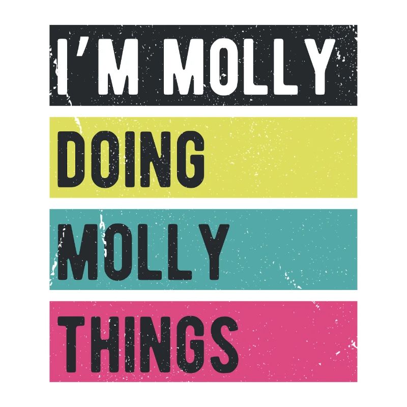I’m Molly Doing Molly Things Retro Colors