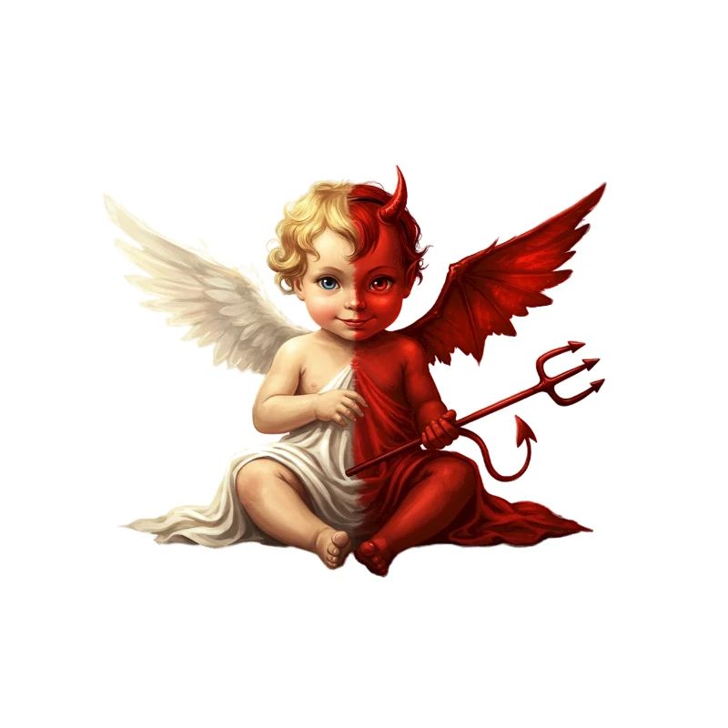 Dual Angel Devil Cherub