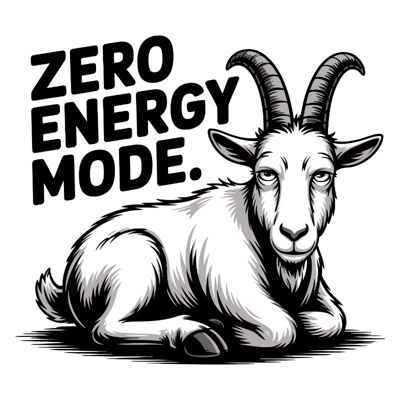 Chèvre en mode Zéro Énergie