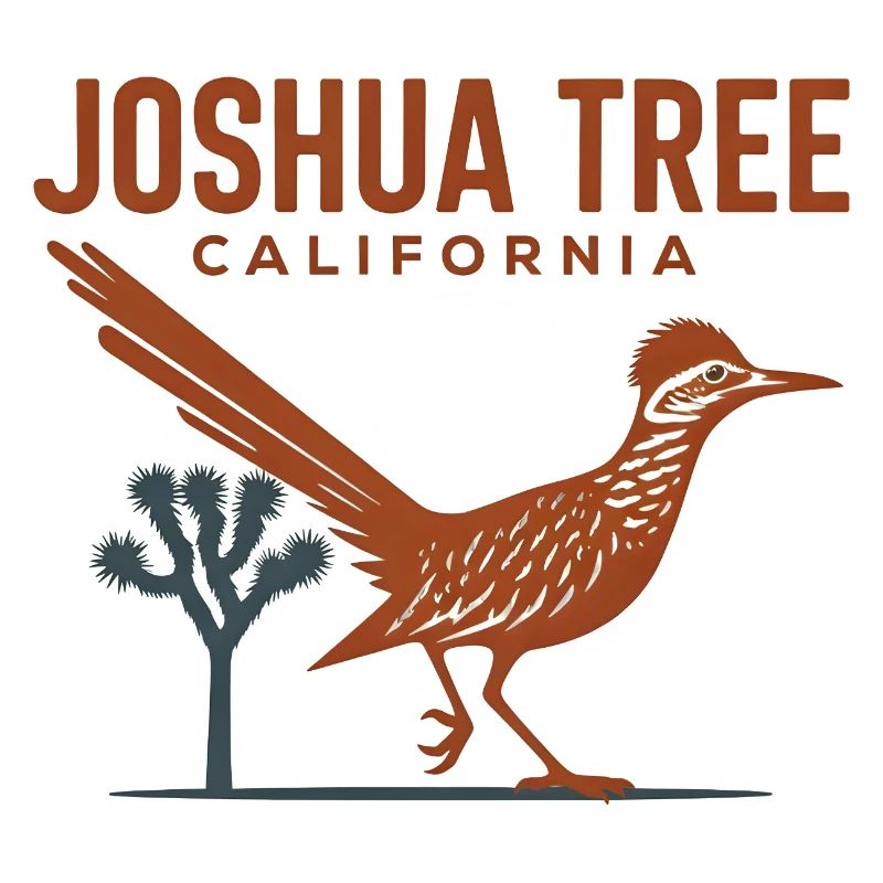 Joshua Tree Roadrunner Sunset