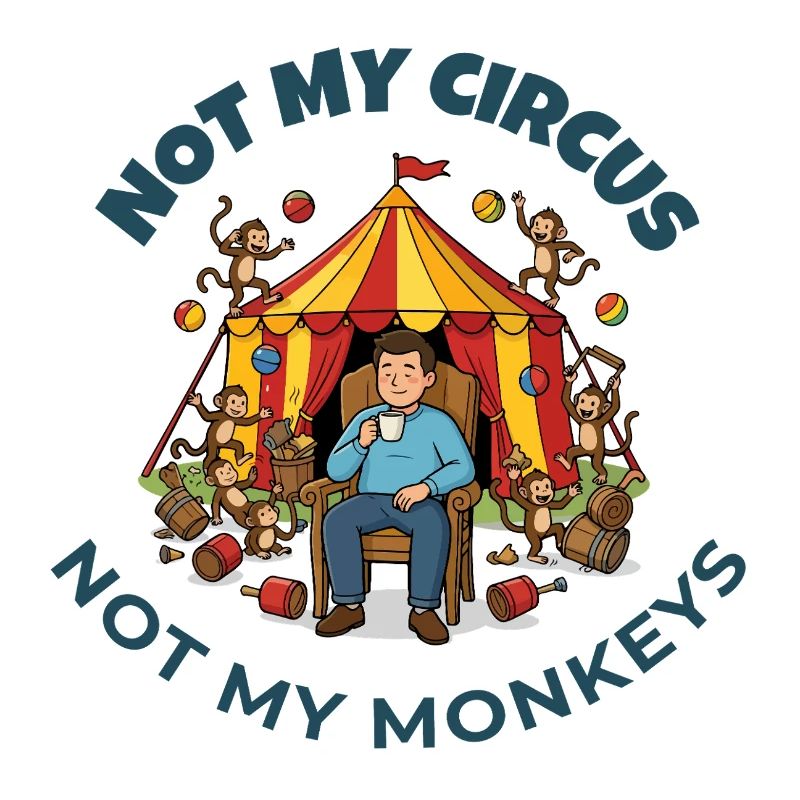 Pas mon cirque, pas mes singes