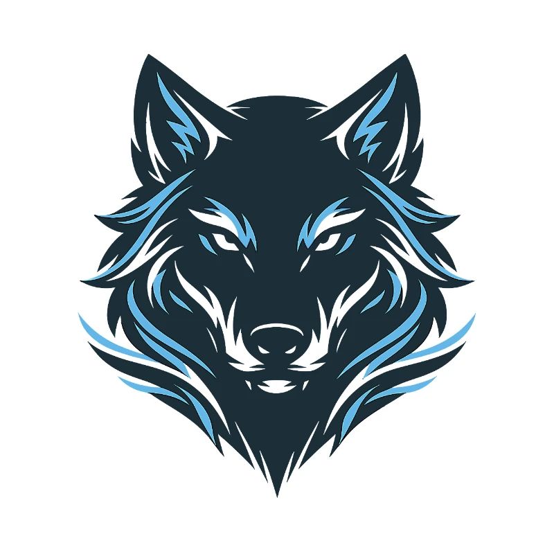 Blauer Nachtwolf Emblem