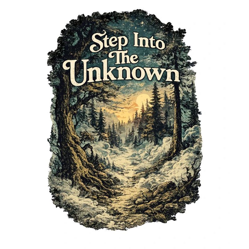 Step Into The Unknown Adventure Forest Nature