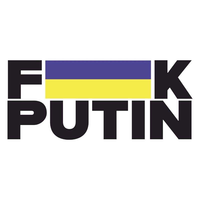 FK Poutine Ukraine Drapeau pour la paix