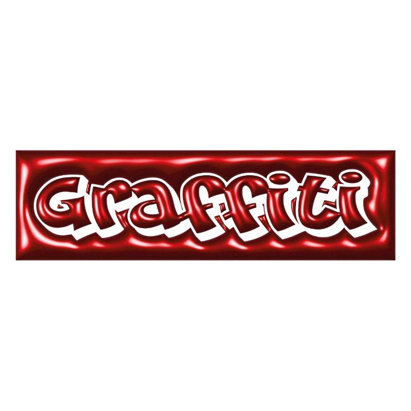 Bulle de graffiti 3D