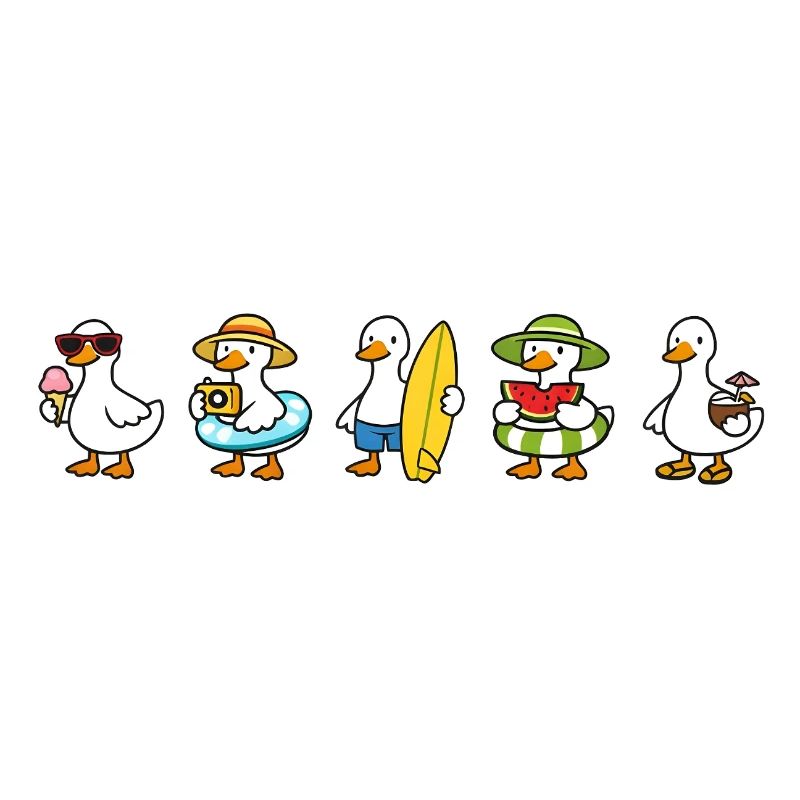 Summer Duck Squad - Beauté de la plage