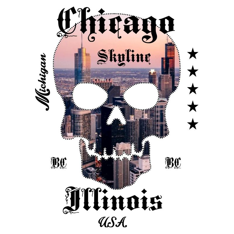 Crâne d’horizon de Chicago