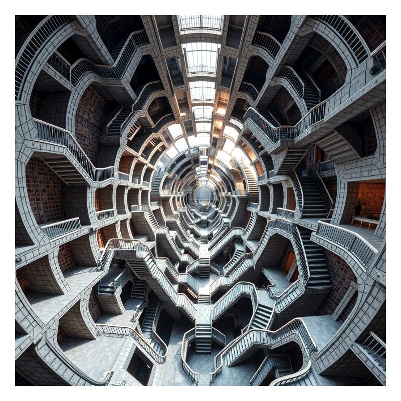 Spiral Staircase Atrium