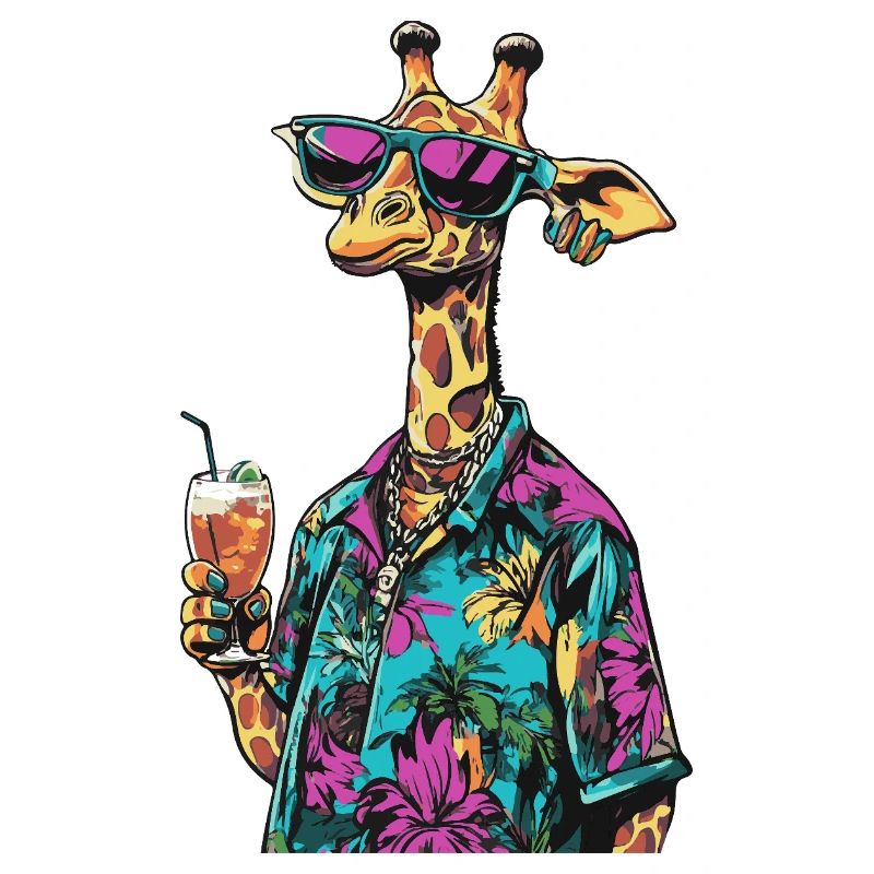 Giraffe Comic Summer