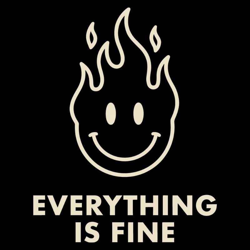 Flaming Smile with Everything Is Fine