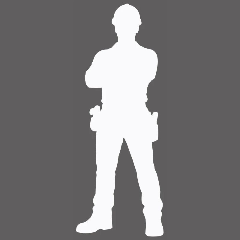 Construction Worker Construction Silhouette