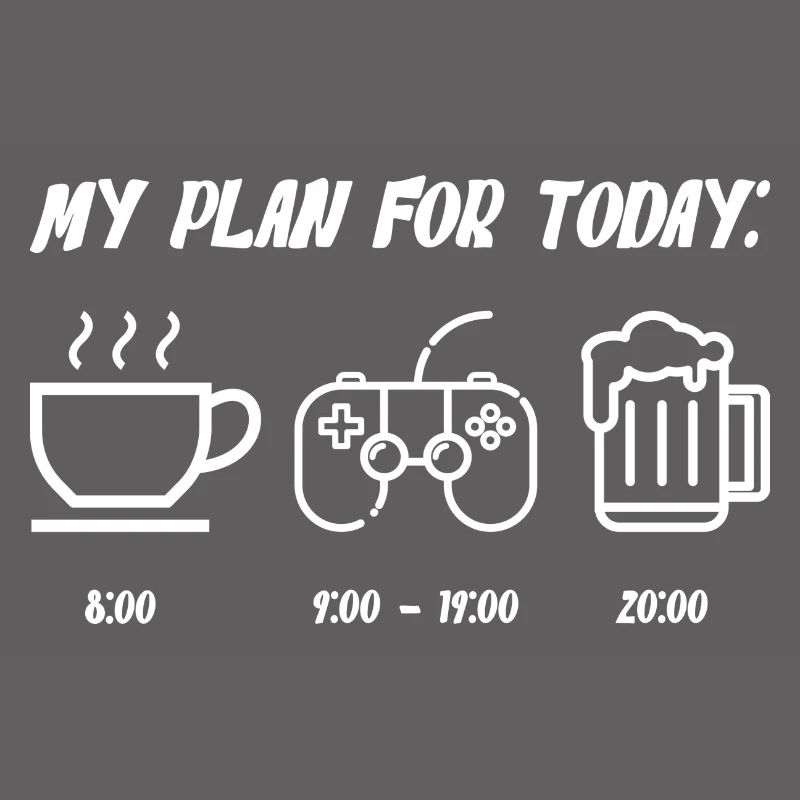 My Plan For Today: Coffee Controller Beer