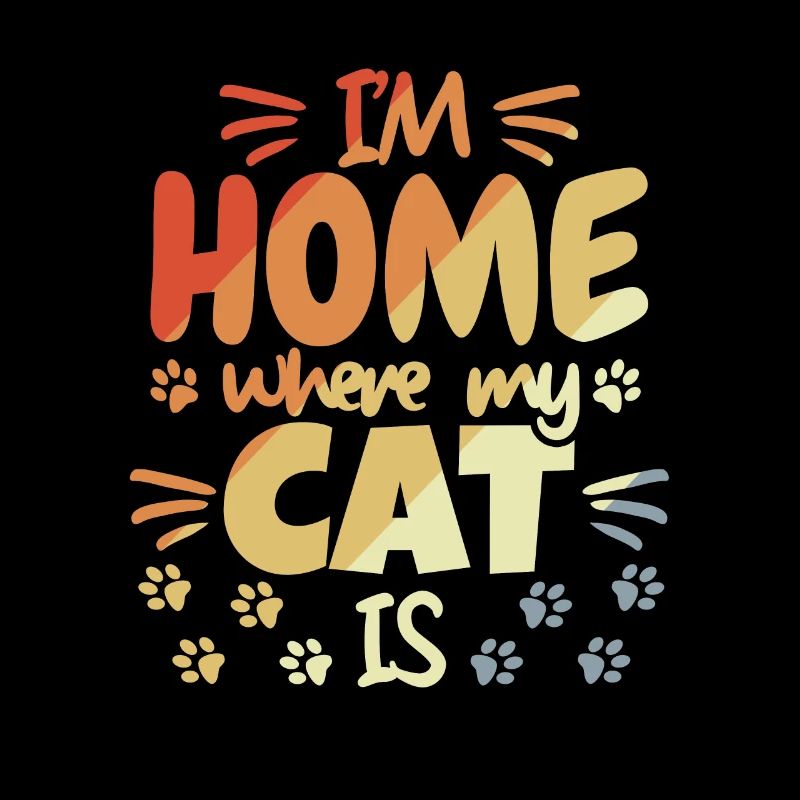 Cute cat saying