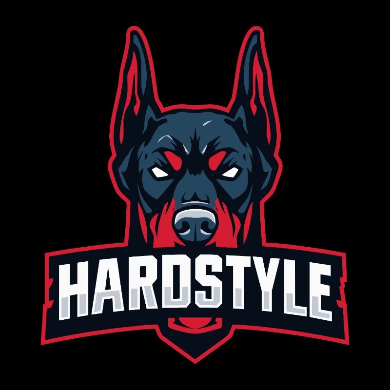 Doberman Head – HARDSTYLE
