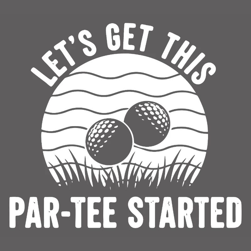 Par Tee Golf Spruch