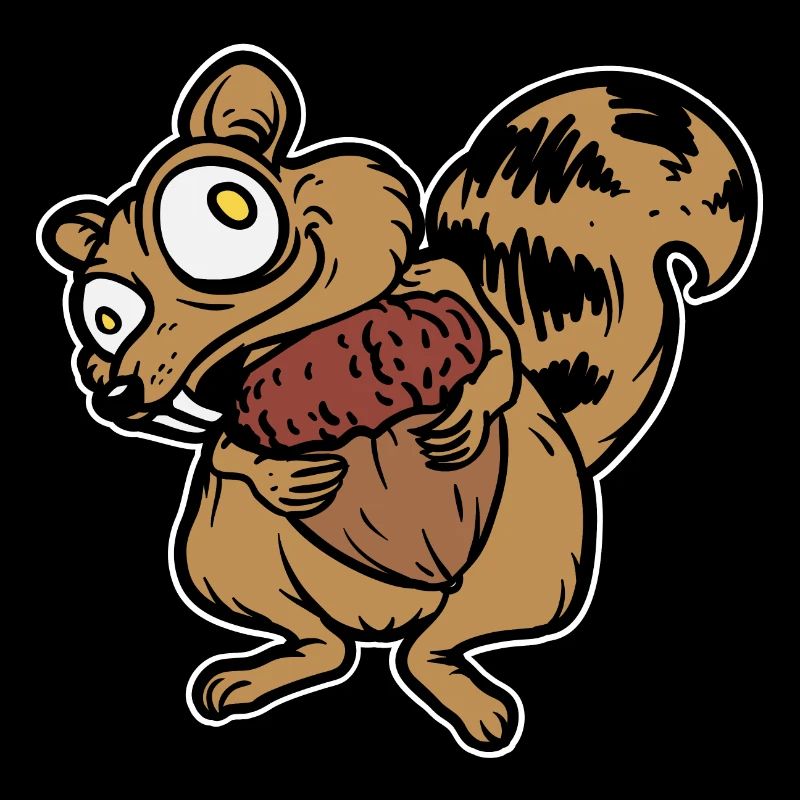 Super lustiges Eichhörnchen - lustiges Tier