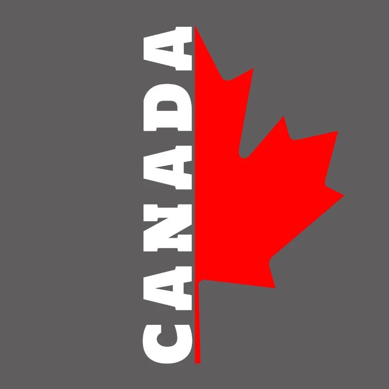 I love Canada design with maple leaf / gift