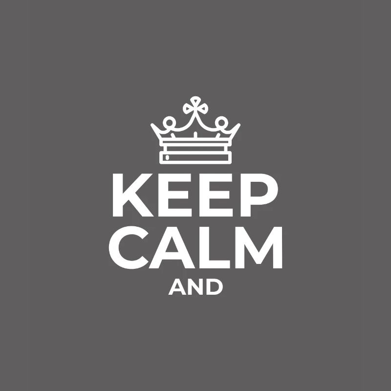 keep calm tshirt Create your own