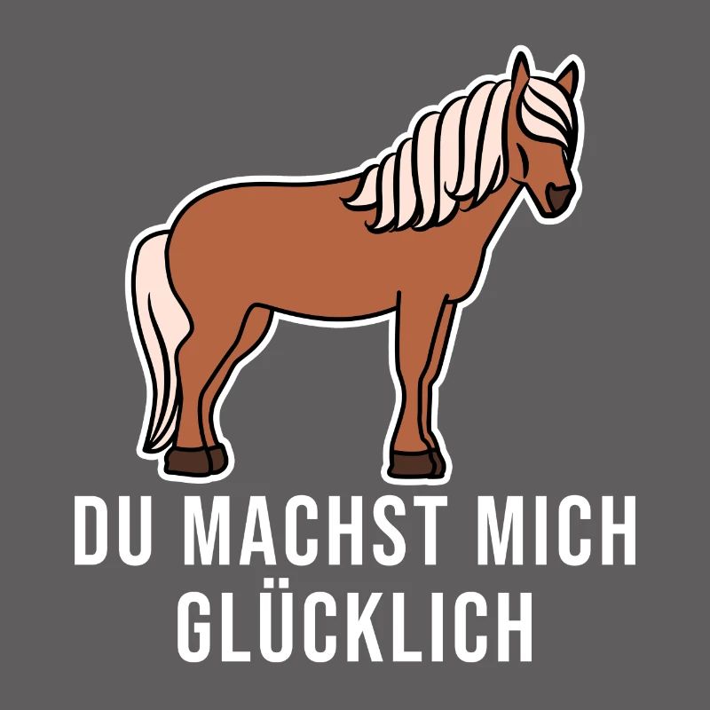 Pferde Cool Statement Pferdenarr Isländer