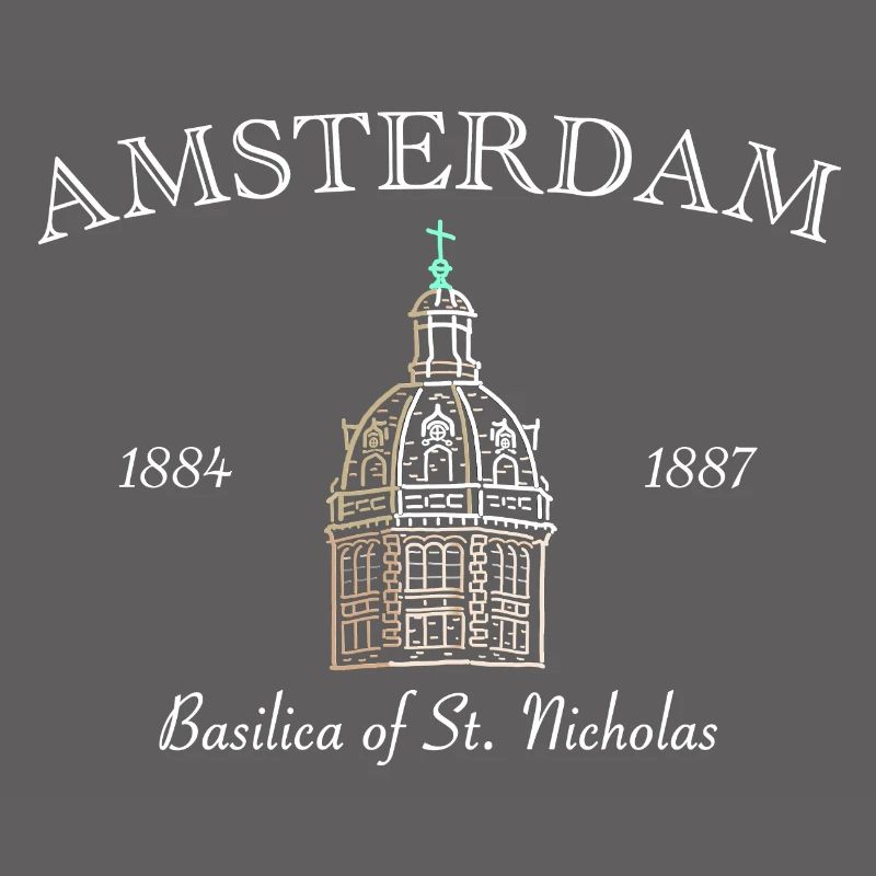 Amsterdam, Basilique Saint-Nicolas, Pays-Bas