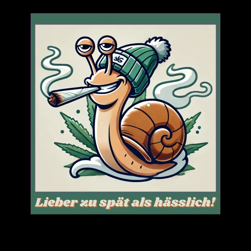 Better too late than ugly - Ganja Snail Joint