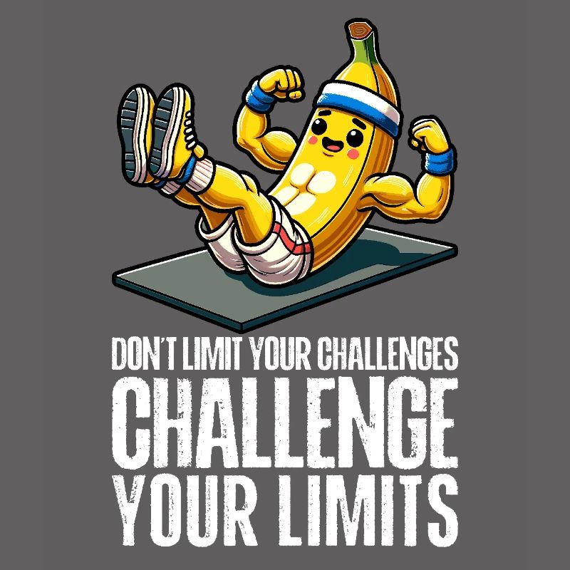 Challenge Your Limits Bodybuilder Abs