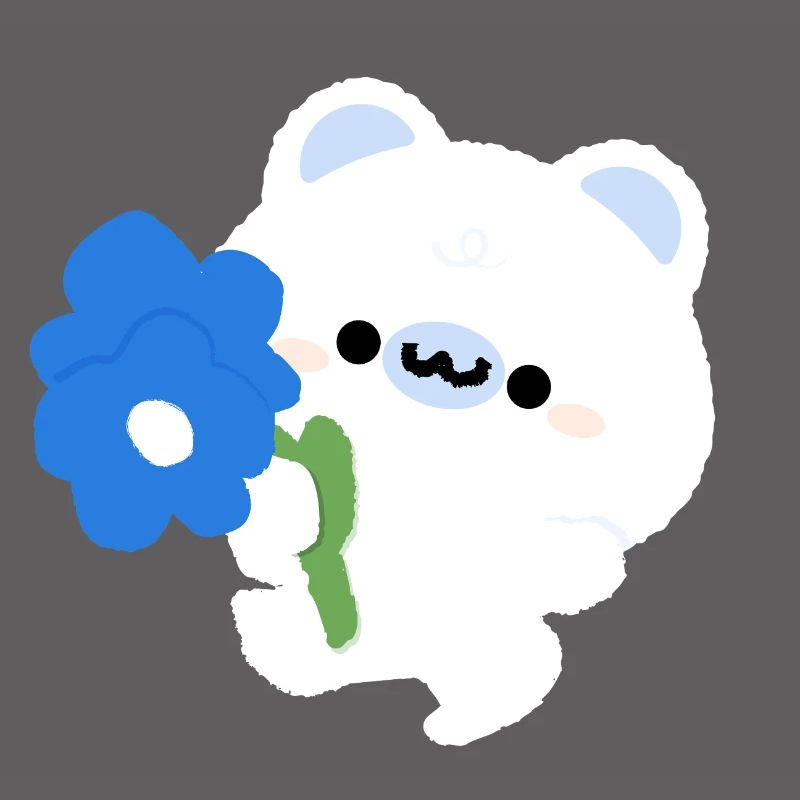 Romantischer Eisbär