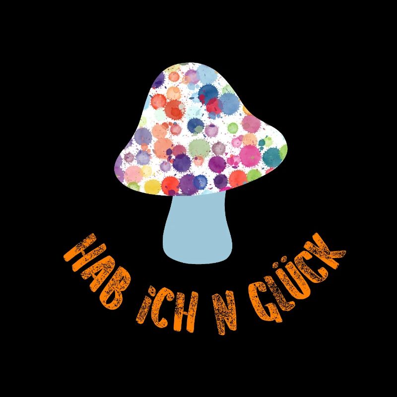 Lucky Guy Automne Chance Champignon Cool Dictons Blobs