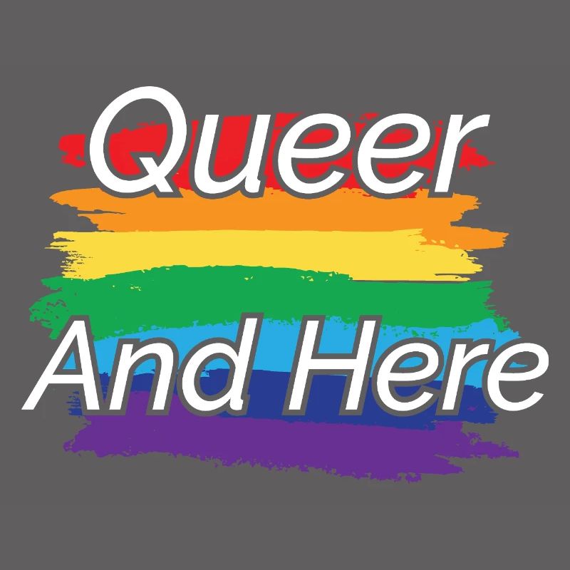 Queer Pride Regenbogen Design