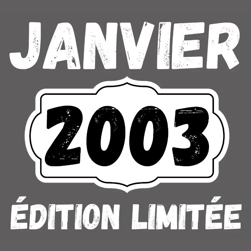 Janvier 2003 Édition Limitée Anniversaire