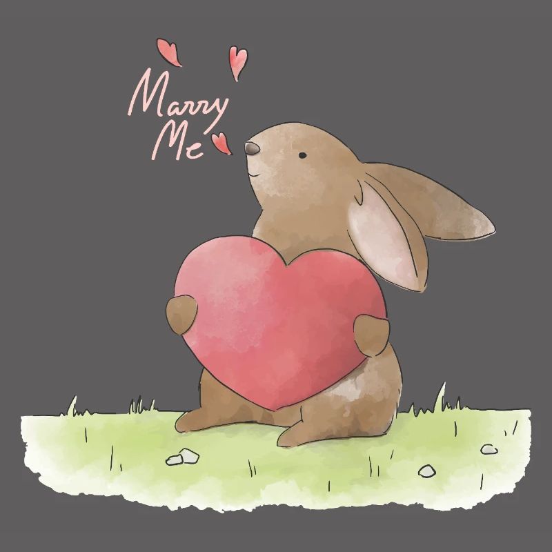 Illustration de demande en mariage : Demande en mariage
