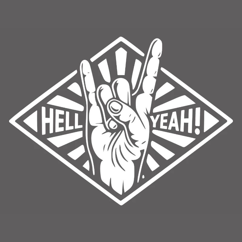 Hell Yeah Hand Gesture