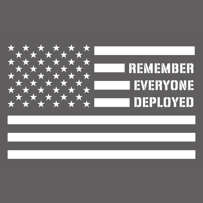 Remember Everyone Deployed RED Friday Troops