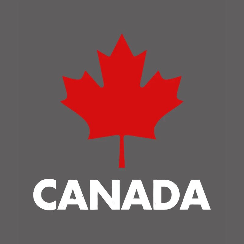 Red Maple Leaf Canada Emblem Tee