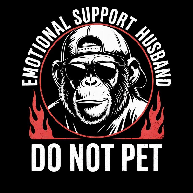 Emotional Support Husband Tee