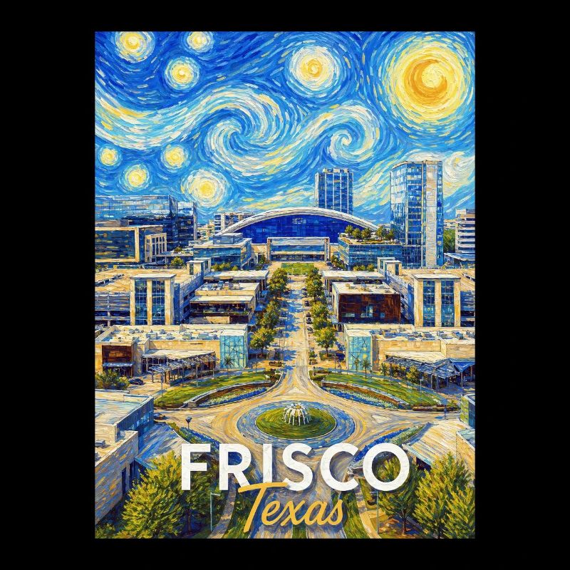 Frisco Texas Starry Night