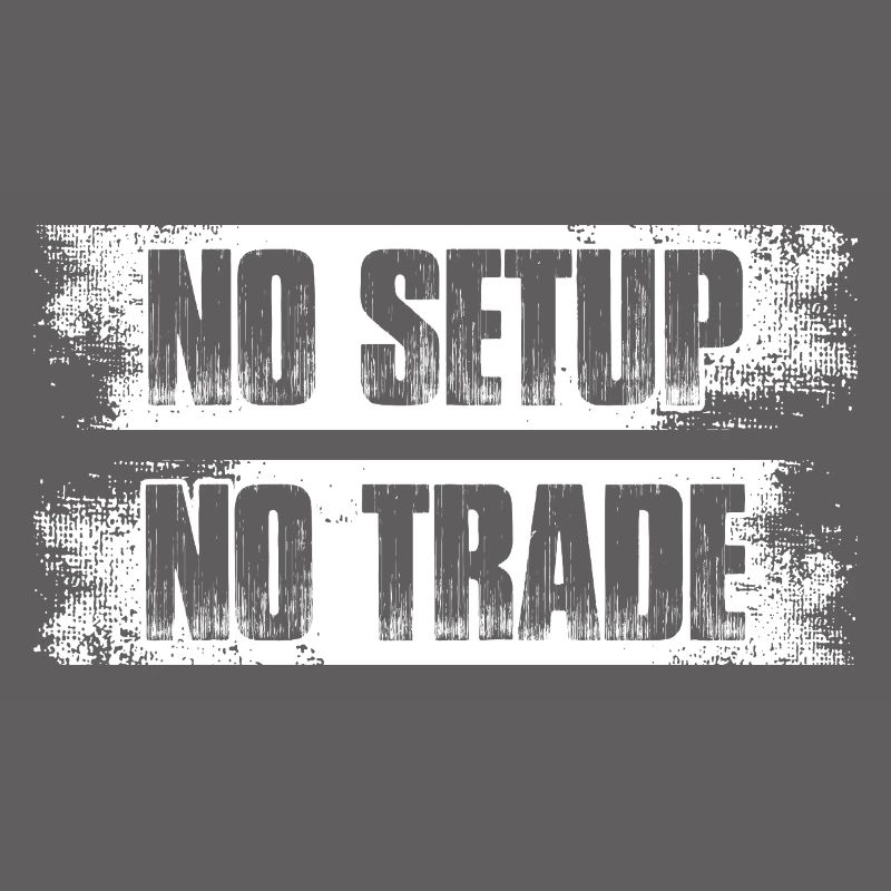 Pas de configuration, pas de commerce, Trader de la Bourse