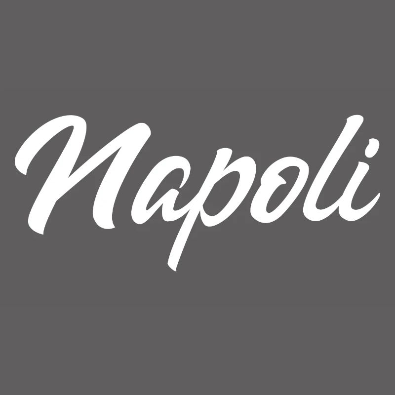 Napoli Script Schriftzug